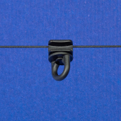 Gleiterkordel drehbar 80mm, 6mm Laufnut